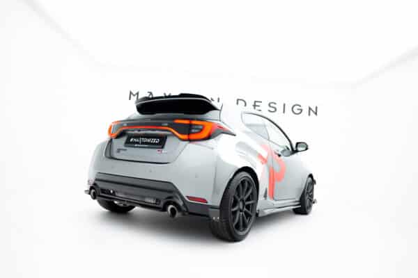 MAXTON DESIGN - Bočné spojlere zadného nárazníka + Splitre Toyota GR Yaris Mk4 Facelift, Čierny lesk – Obrázok 5
