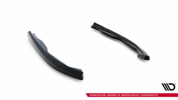 MAXTON DESIGN - Bočné spojlere pod zadný nárazník Renault Laguna Hatchback GT Mk3, Čierny lesk – Obrázok 3