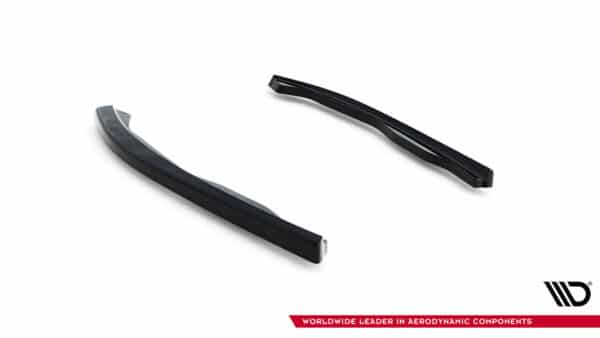 MAXTON DESIGN - Bočné spojlere pod zadný nárazník Renault Laguna Hatchback GT Mk3, Čierny lesk – Obrázok 4