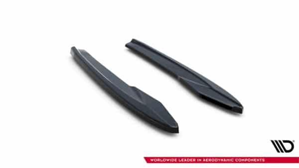 MAXTON DESIGN - Bočné spojlere zadneho nárazníka V.2 Cupra Leon ST Mk1, Čierny lesk – Obrázok 4