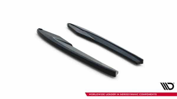 MAXTON DESIGN - Bočné spojlere zadneho nárazníka V.2 Cupra Leon ST Mk1, Čierny lesk – Obrázok 3