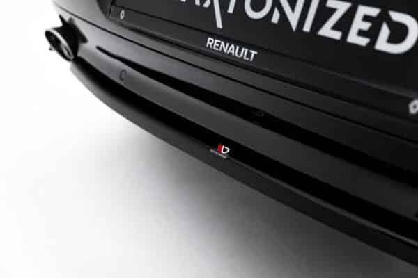 MAXTON DESIGN - Stredový spoiler pod zadný nárazník Renault Laguna Hatchback GT Mk3, Čierny lesk – Obrázok 5