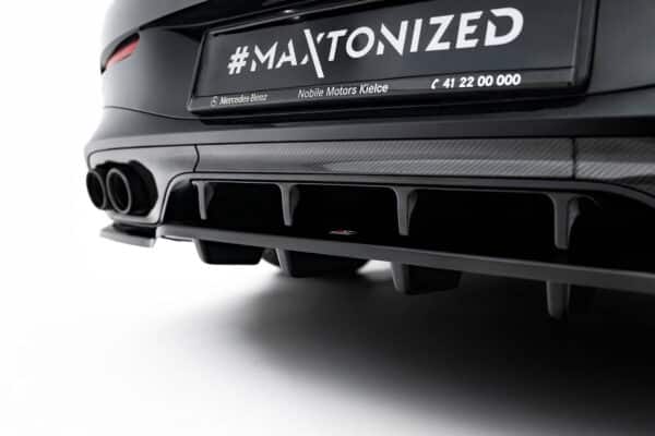 MAXTON DESIGN - Spojler pod zadný nárazník Mercedes-AMG CLE 53 C236, Čierny lesk – Obrázok 5