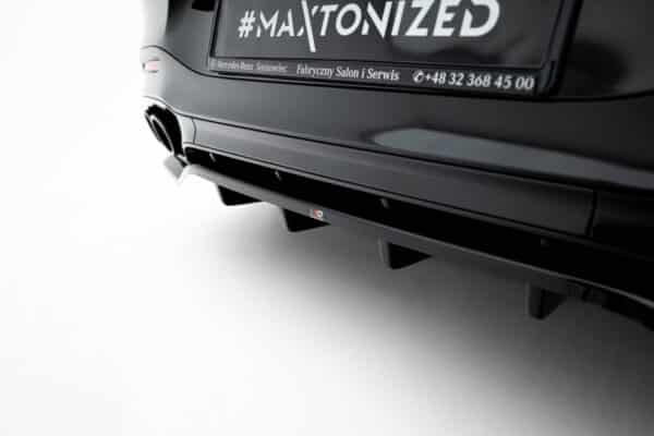 MAXTON DESIGN - Spojler pod zadný nárazník Mercedes-AMG SL 63 R232, Čierny lesk – Obrázok 6