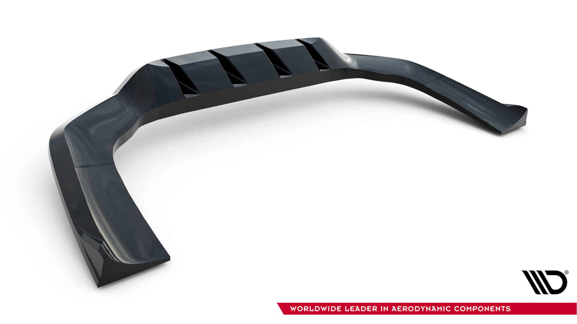 MAXTON DESIGN - Spojler pod zadný nárazník Mercedes-AMG SL 63 R232, Čierny lesk – Obrázok 3