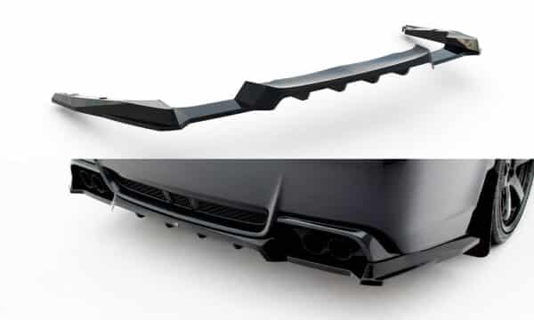 MAXTON DESIGN - Spojler pod zadný nárazník Subaru Impreza WRX STI Mk3 Facelift, Čierny lesk