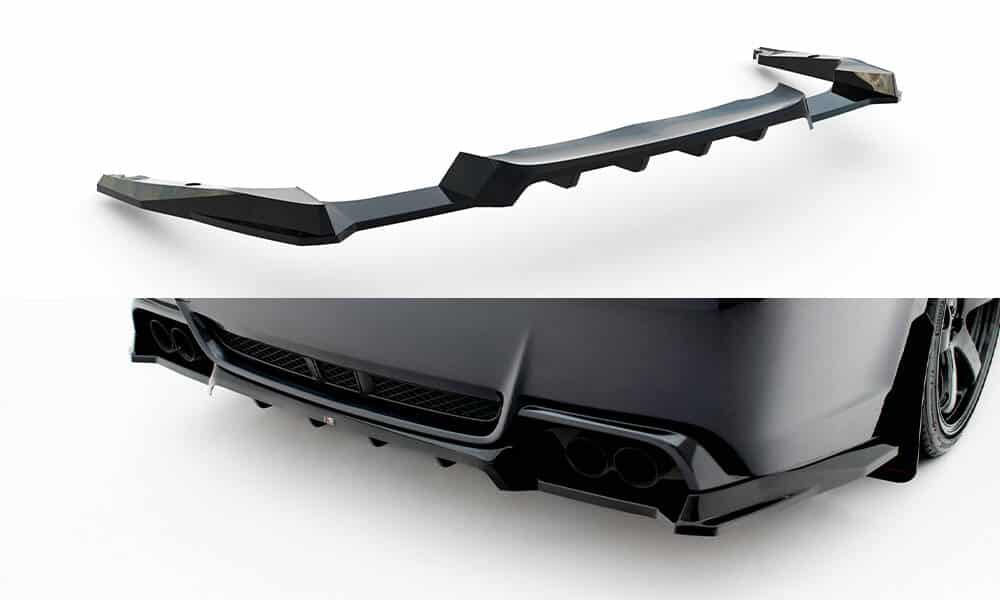 MAXTON DESIGN - Spojler pod zadný nárazník Subaru Impreza WRX STI Mk3 Facelift, Čierny lesk