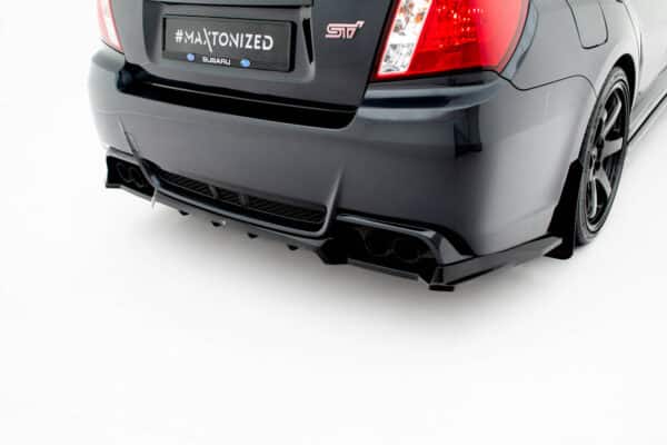 MAXTON DESIGN - Spojler pod zadný nárazník Subaru Impreza WRX STI Mk3 Facelift, Čierny lesk – Obrázok 6