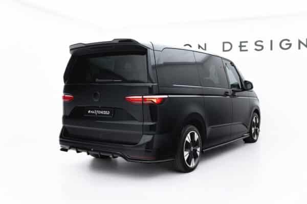 MAXTON DESIGN - Spojler pod zadný nárazník Volkswagen Multivan Long T7, Čierny lesk – Obrázok 2