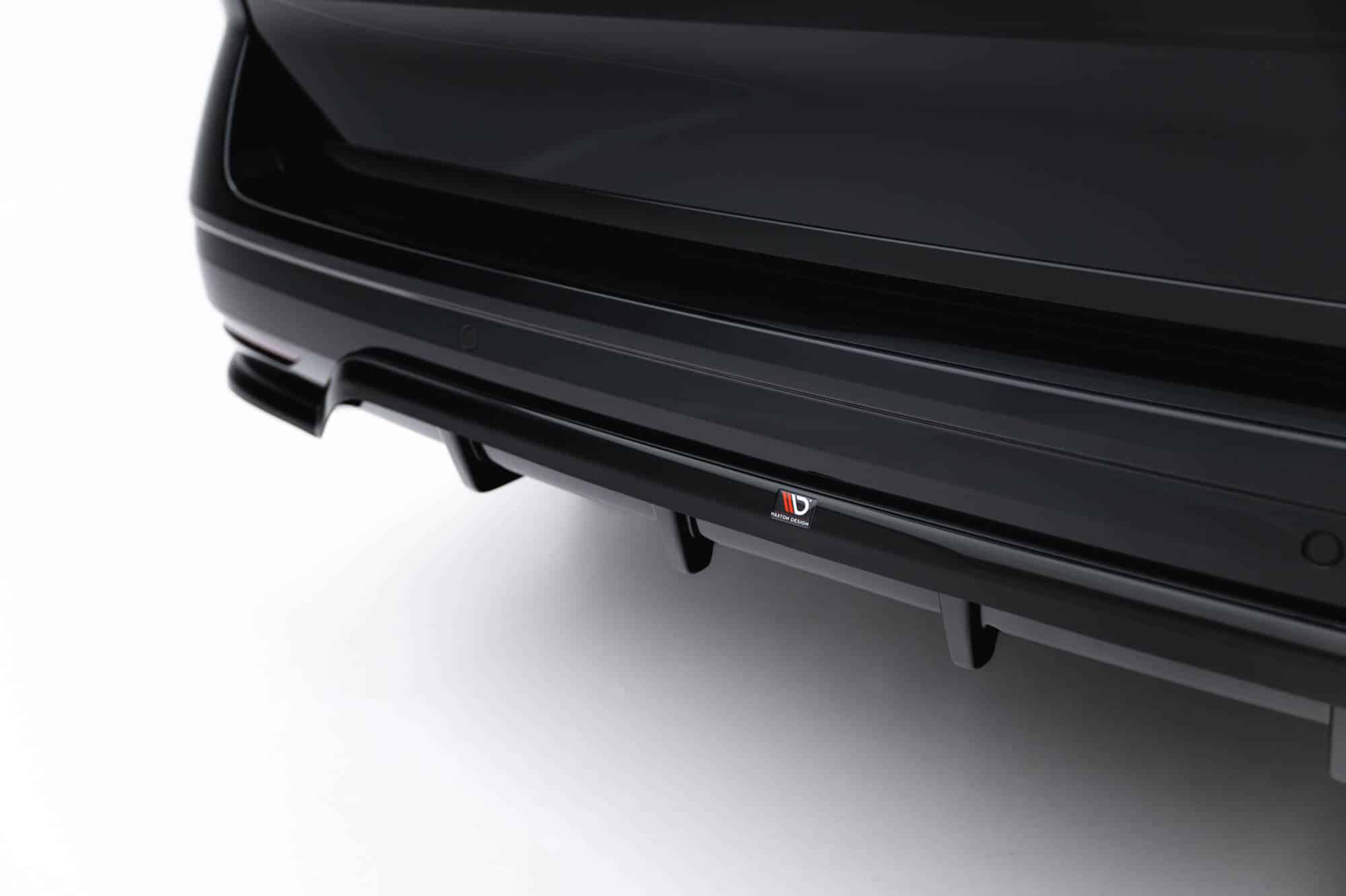 MAXTON DESIGN - Spojler pod zadný nárazník Volkswagen Multivan Long T7, Čierny lesk – Obrázok 6