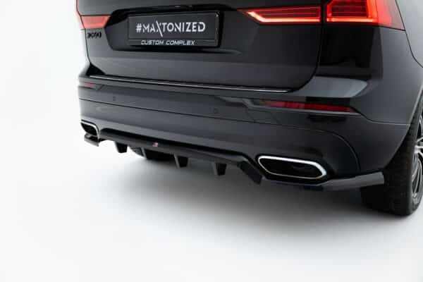 MAXTON DESIGN - Spojler pod zadný nárazník Volvo XC60 Mk2, Čierny lesk – Obrázok 7