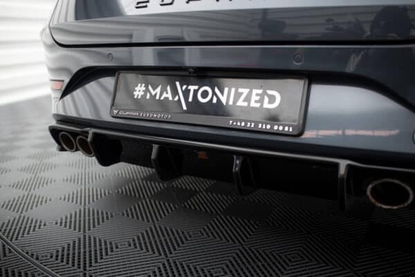 MAXTON DESIGN - Difúzor zadného nárazníka Cupra Leon ST Mk1, Čierny lesk – Obrázok 5