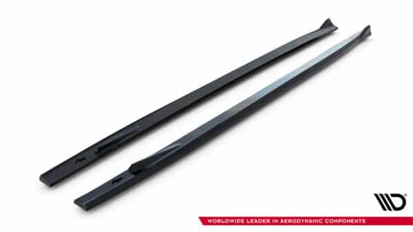 MAXTON DESIGN - Lišty pod bočné prahy Mercedes-AMG SL 63 R232, Čierny lesk – Obrázok 4