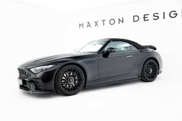 MAXTON DESIGN - Lišty pod bočné prahy Mercedes-AMG SL 63 R232, Čierny lesk – Obrázok 6
