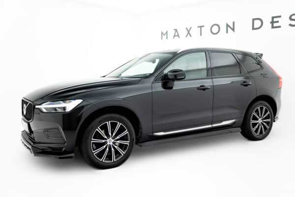 MAXTON DESIGN - Lišty pod bočné prahy Volvo XC60 Mk2, Čierny lesk – Obrázok 6