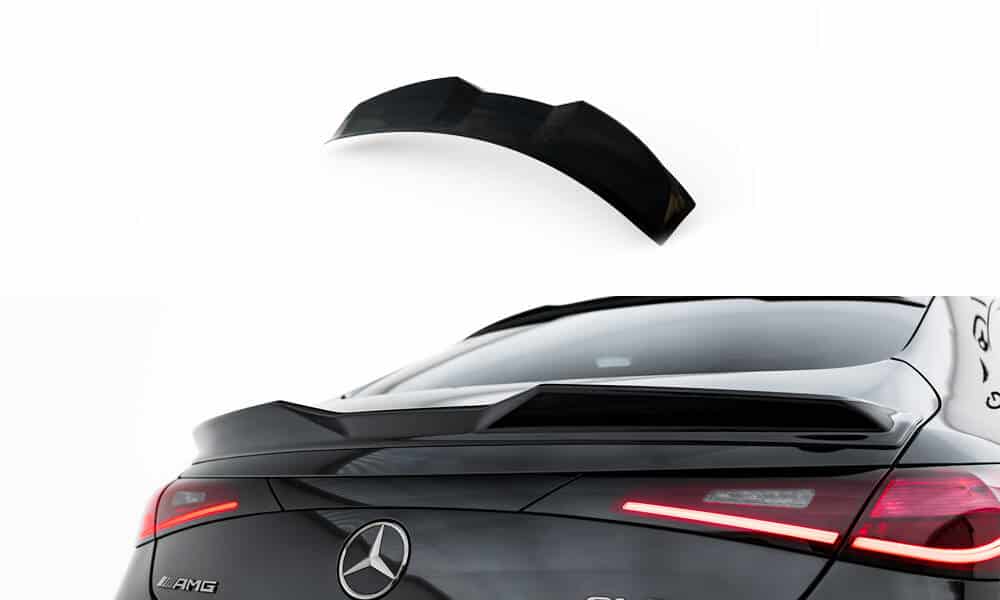 MAXTON DESIGN - Spojler kufra 3D Mercedes-AMG CLE 53 C236, Čierny lesk