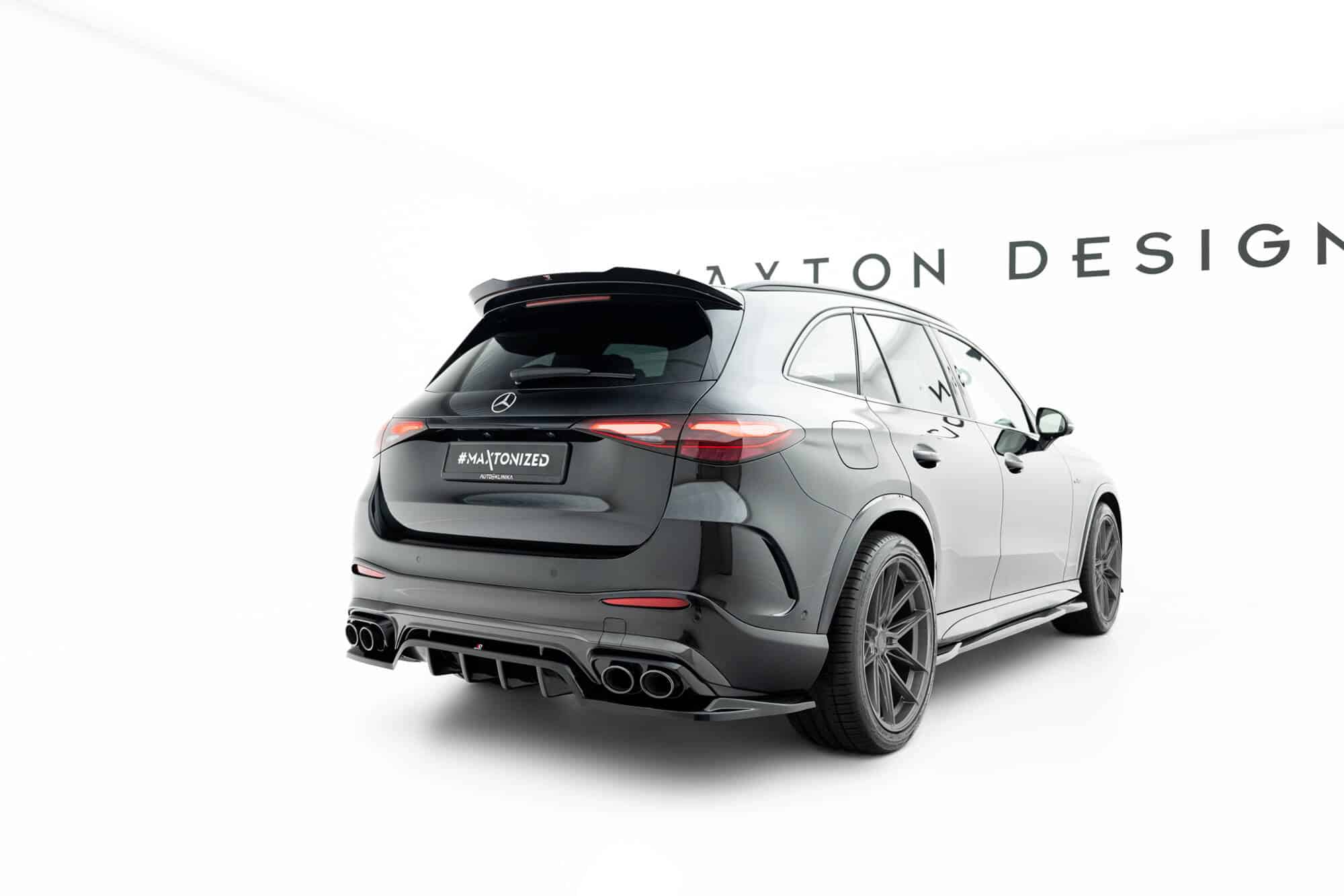 MAXTON DESIGN - Spojler kufra Mercedes-AMG GLC 43 X254, Čierny lesk – Obrázok 6
