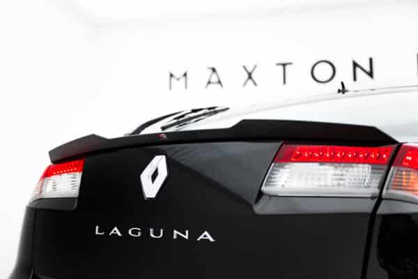 MAXTON DESIGN - Spojler kufra Renault Laguna Hatchback GT Mk3, Čierny lesk – Obrázok 5