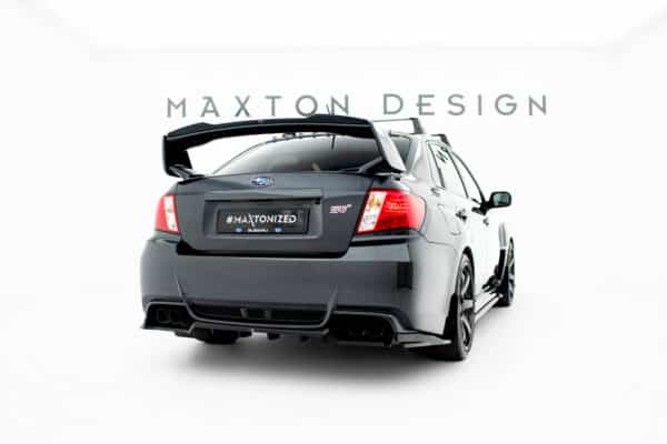 MAXTON DESIGN - Predlženie spoilera kufra Subaru Impreza WRX STI Mk3 Facelift, Čierny lesk – Obrázok 2