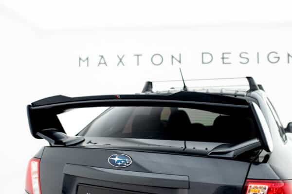 MAXTON DESIGN - Predlženie spoilera kufra Subaru Impreza WRX STI Mk3 Facelift, Čierny lesk – Obrázok 6