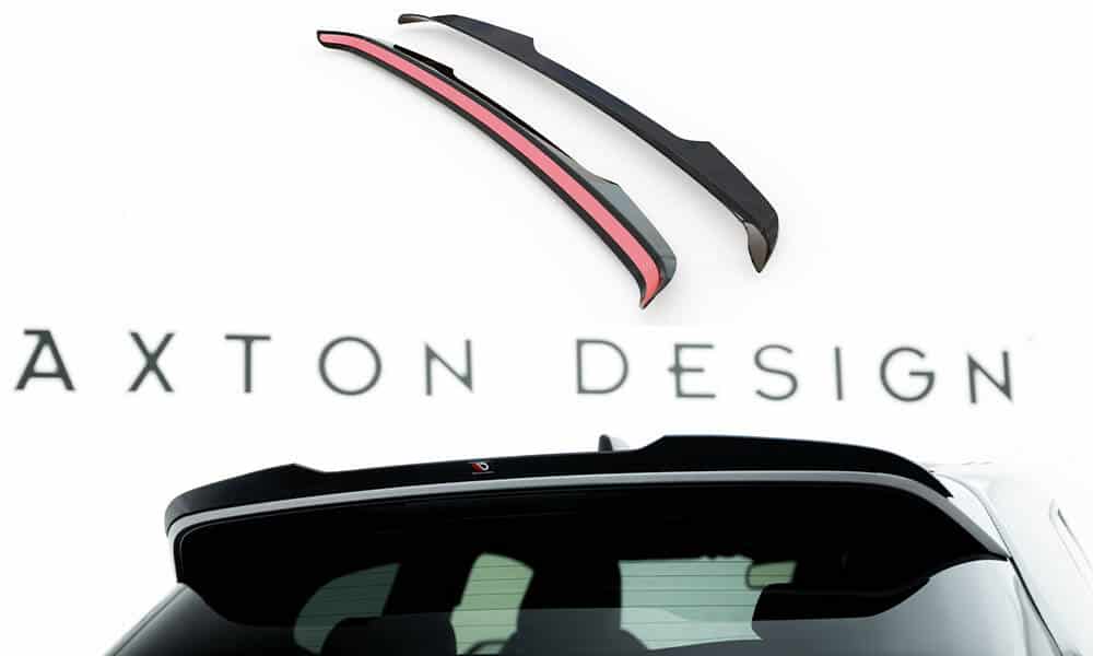 MAXTON DESIGN - Spojler kufra Toyota GR Yaris Mk4 Facelift, Čierny lesk