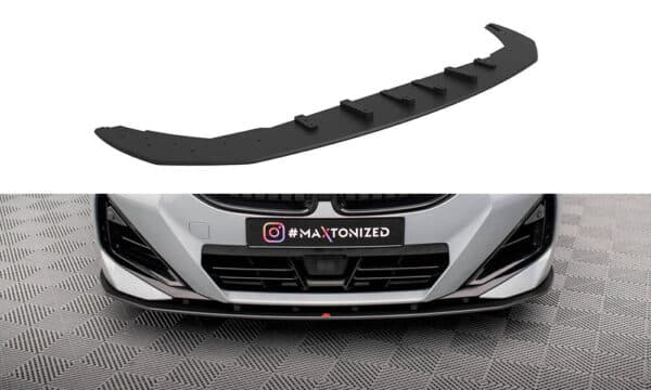 MAXTON DESIGN - Street Pro Spojler pod predný nárazník vhodné pre BMW 2 Coupe M-Pack / M240i G42, Čierna Matná