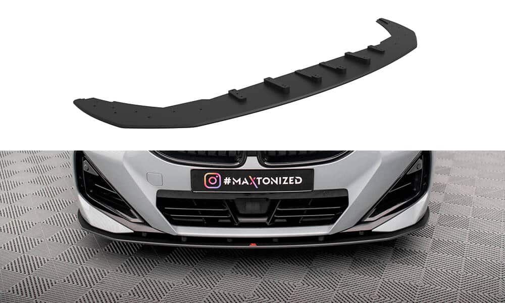 MAXTON DESIGN - Street Pro Spojler pod predný nárazník vhodné pre BMW 2 Coupe M-Pack / M240i G42, Čierna Matná