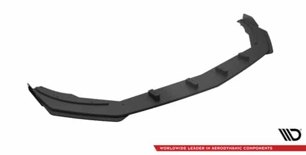 MAXTON DESIGN - Street Pro Spojler pod predný nárazník + splitre Mercedes A35 AMG / AMG-Line Aero Pack W177, Čierna Matná – Obrázok 3