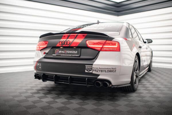 MAXTON DESIGN - Street Pro Difúzor zadného nárazníka Audi S8 D4, Čierna Matná – Obrázok 2