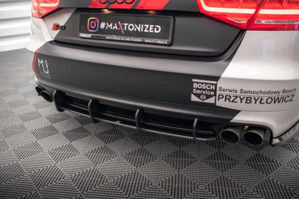 MAXTON DESIGN - Street Pro Difúzor zadného nárazníka Audi S8 D4, Čierna Matná – Obrázok 7