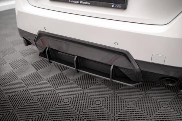 MAXTON DESIGN - Street Pro Difúzor zadného nárazníka vhodné pre BMW 2 Coupe M-Pack G42, Čierna Matná – Obrázok 2