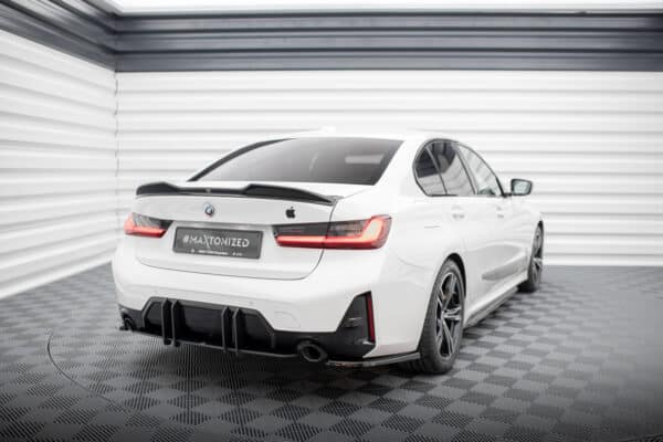 MAXTON DESIGN - Street Pro Difúzor zadného nárazníka vhodné pre BMW 3 M-Pack G20 / G21 Facelift, Čierna Matná – Obrázok 2