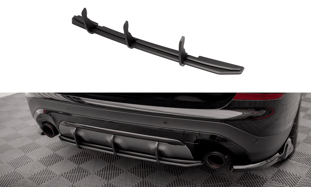 MAXTON DESIGN - Street Pro Difúzor zadného nárazníka BMW X3 G01, Čierna Matná