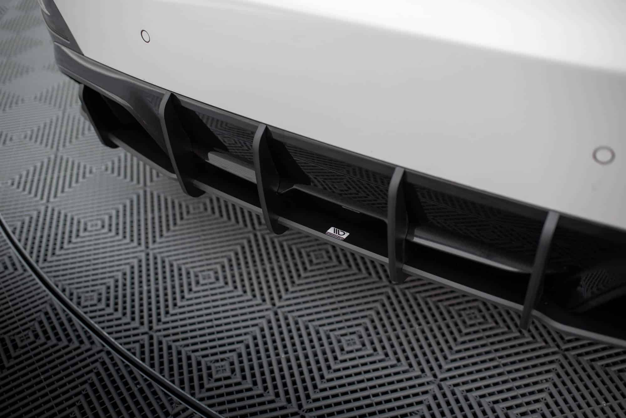 MAXTON DESIGN - Street Pro Difúzor zadného nárazníka vhodné pre BMW i4 M-Pack G26, Čierna Matná – Obrázok 7
