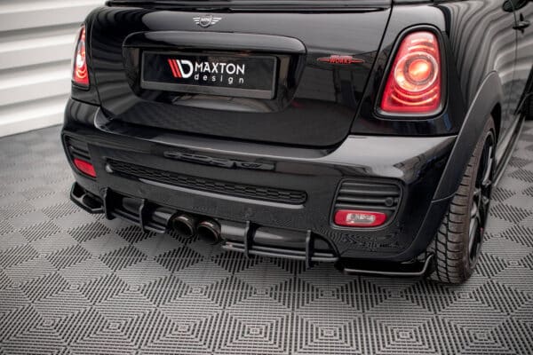 MAXTON DESIGN - Street Pro Difúzor zadného nárazníka Mini Cooper John Cooper Works R56, Čierna Matná – Obrázok 6