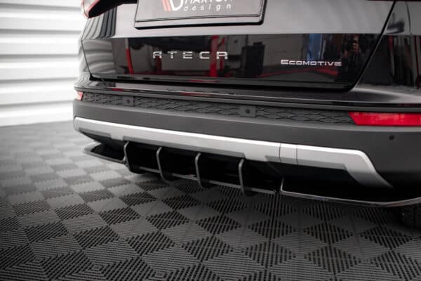 MAXTON DESIGN - Street Pro Difúzor zadného nárazníka Seat Ateca Mk1, Čierna Matná – Obrázok 6