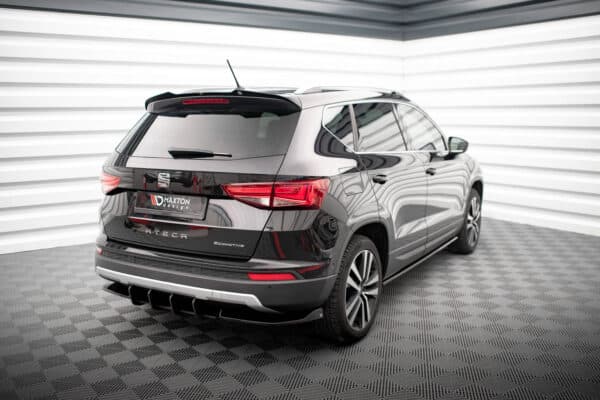 MAXTON DESIGN - Street Pro Difúzor zadného nárazníka Seat Ateca Mk1, Čierna Matná – Obrázok 5