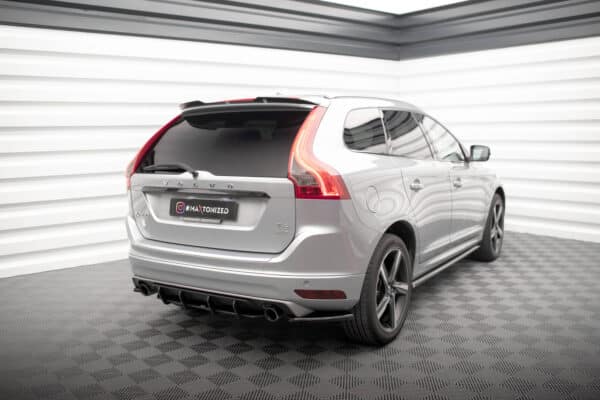 MAXTON DESIGN - Street Pro Difúzor zadného nárazníka Volvo XC60 R-Design Mk1 Facelift, Čierna Matná – Obrázok 7