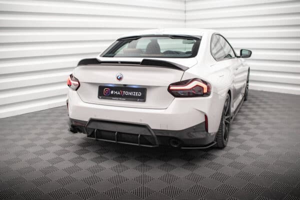 MAXTON DESIGN - Street Pro Bočné spojlere zadného nárazníka vhodné pre BMW 2 Coupe M-Pack G42, Čierna Matná – Obrázok 2