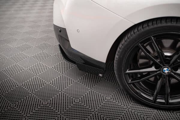 MAXTON DESIGN - Street Pro Bočné spojlere zadného nárazníka + Splitre vhodné pre BMW 2 Coupe M-Pack G42, Čierna Matná – Obrázok 5