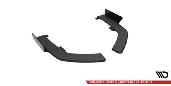 MAXTON DESIGN - Street Pro Bočné spojlere zadného nárazníka + Splitre vhodné pre BMW 2 Coupe M-Pack G42, Čierna Matná – Obrázok 4