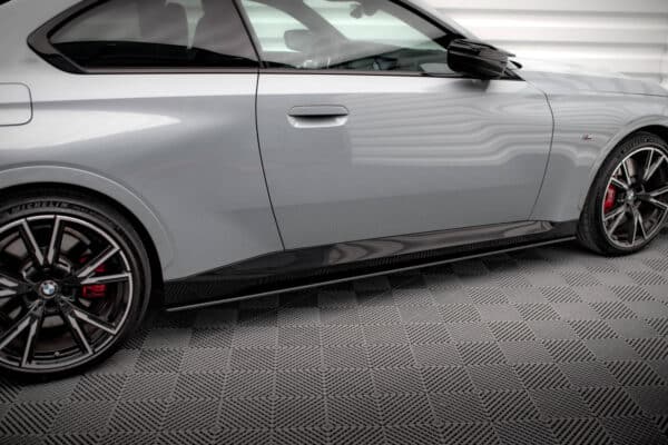 MAXTON DESIGN - Street Pro Lišty pod bočné prahy vhodné pre BMW 2 Coupe M-Pack / M240i G42, Čierna Matná – Obrázok 2