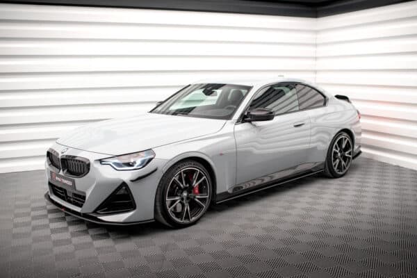 MAXTON DESIGN - Street Pro Lišty pod bočné prahy vhodné pre BMW 2 Coupe M-Pack / M240i G42, Čierna Matná – Obrázok 6