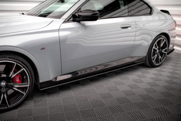 MAXTON DESIGN - Street Pro Lišty pod bočné prahy vhodné pre BMW 2 Coupe M-Pack / M240i G42, Čierna Matná – Obrázok 5