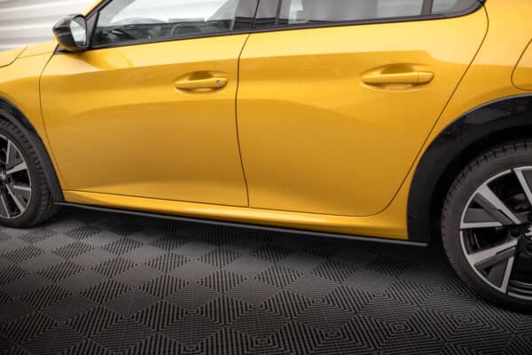 MAXTON DESIGN - Street Pro Lišty pod bočné prahy Peugeot 208 GT Mk2, Čierna Matná – Obrázok 6