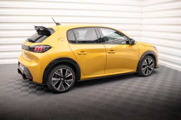MAXTON DESIGN - Street Pro Lišty pod bočné prahy Peugeot 208 GT Mk2, Čierna Matná – Obrázok 5