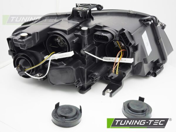 HEADLIGHT BLACK LEFT SIDE TYC fits AUDI  A4 B8 08-11 – Obrázok 2