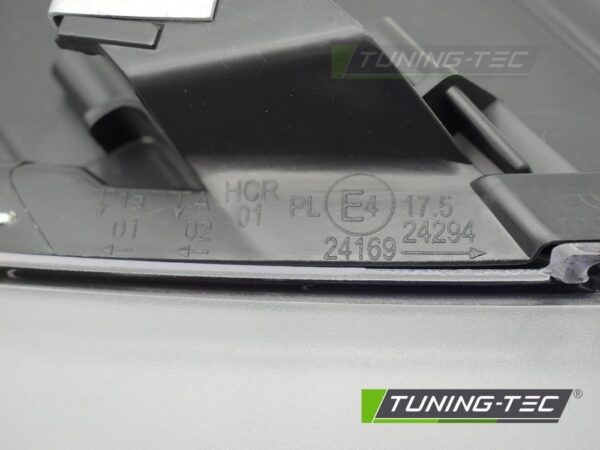 HEADLIGHT RIGHT SIDE BLACK TYC fits VW POLO 6R 14-17 – Obrázok 4