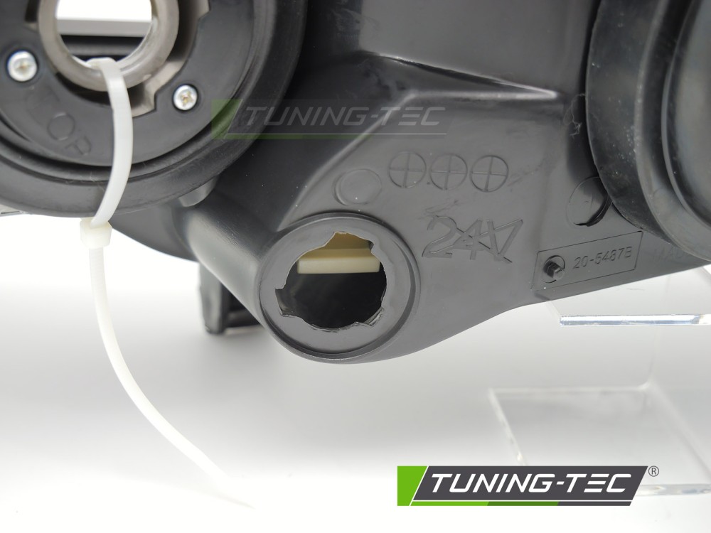 HEADLIGHTS BLACK RIGHT SIDE TYC fits OPEL ASTRA G 97-04 – Obrázok 4