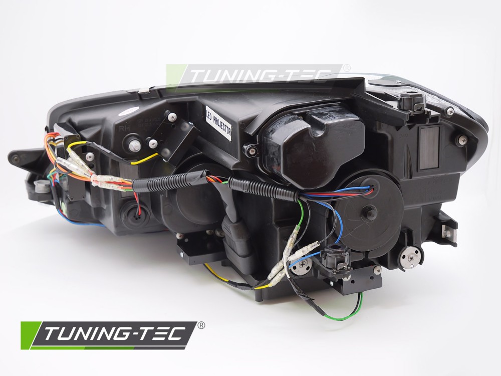FULL LED HEADLIGHTS LIGHT BLACK DRL SEQ fits VW GOLF 7 17-19 – Obrázok 4